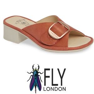 FLY LONDON Elax Slide Sandal 39